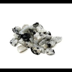 White moonstone stones(2 stones)